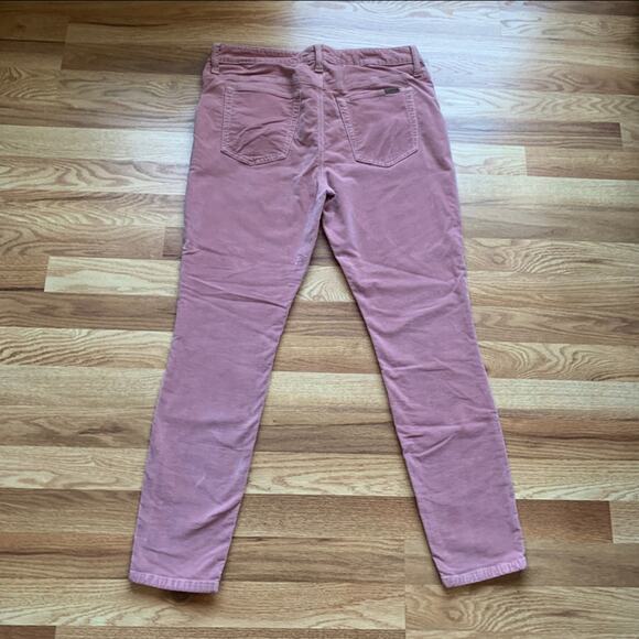 Joe's Jeans The Icon Velvet Midrise Skinny Ankle Jean in Rain - Picture 6 of 14